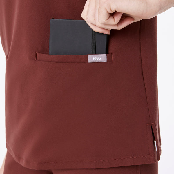 Women's Walnut Casma -  Scrub Top™