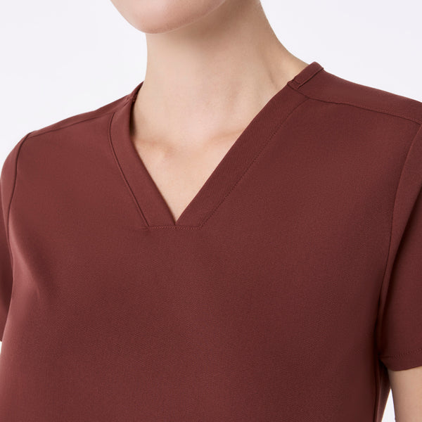 women's Walnut Casma - Three-Pocket Scrub Top™