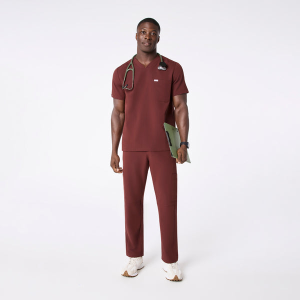 men's Walnut Chisec - Three-Pocket Scrub Top™