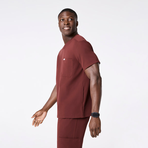 men's Walnut Chisec - Three-Pocket Scrub Top™