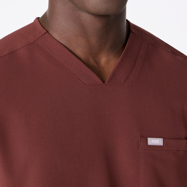men's Walnut Chisec - Three-Pocket Scrub Top™