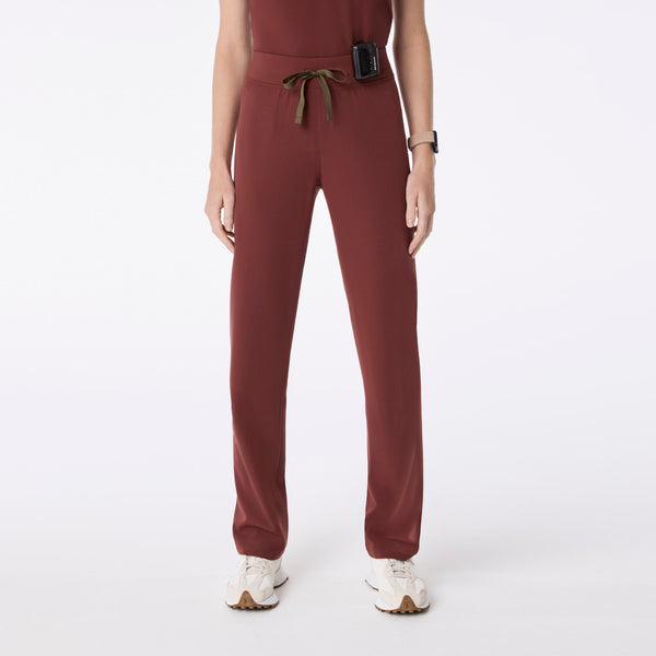 women's Walnut High Waisted Livingston - Tall Basic Scrub Pant™