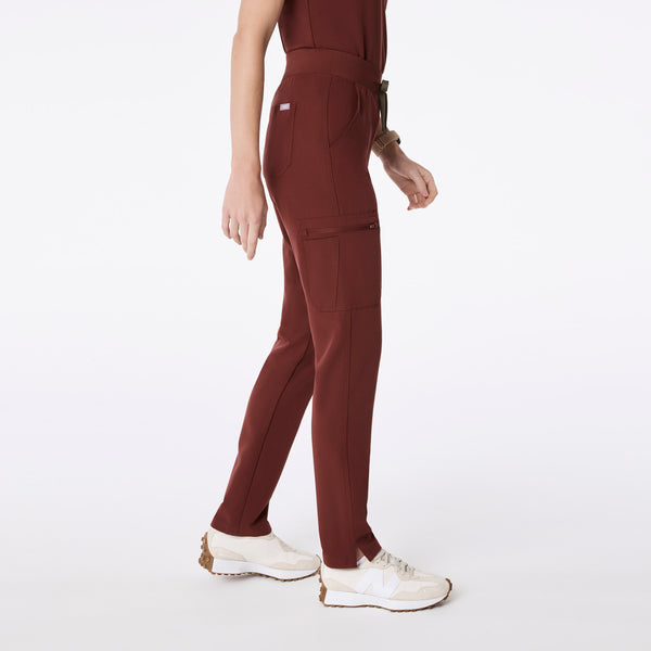 women's Walnut High Waisted Yola - Tall Skinny Scrub Pant™