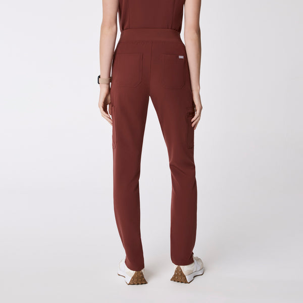 women's Walnut High Waisted Yola - Petite Skinny Scrub Pant™