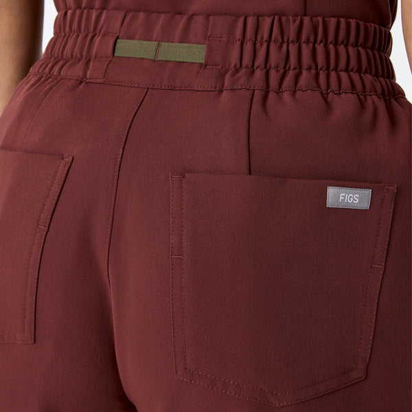 women's Walnut High Waisted Uman Relaxed - Tall Jogger Scrub Pant