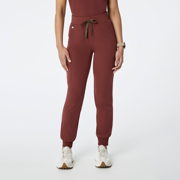 women's Walnut High Waisted Zamora - Jogger Scrub Pant™