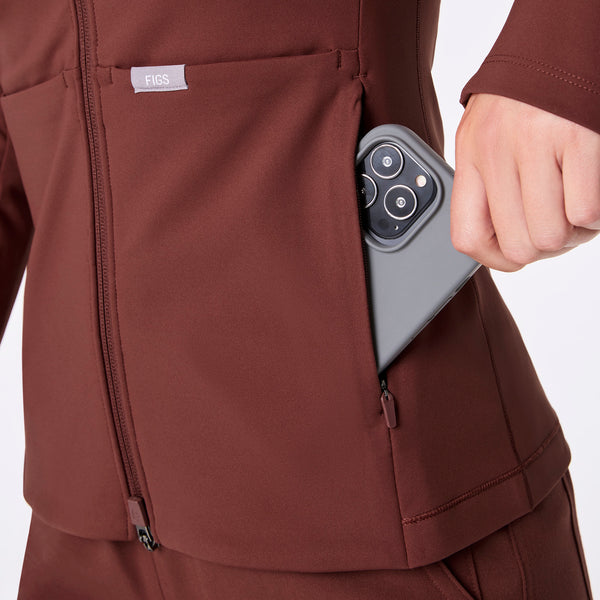 women's Walnut On-Shift ContourKnit Jacket™