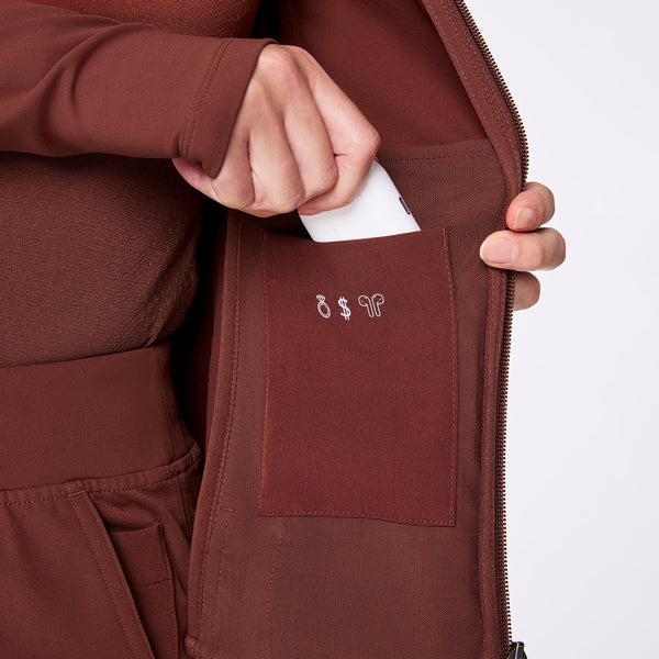 women's Walnut On-Shift ContourKnit Jacket™