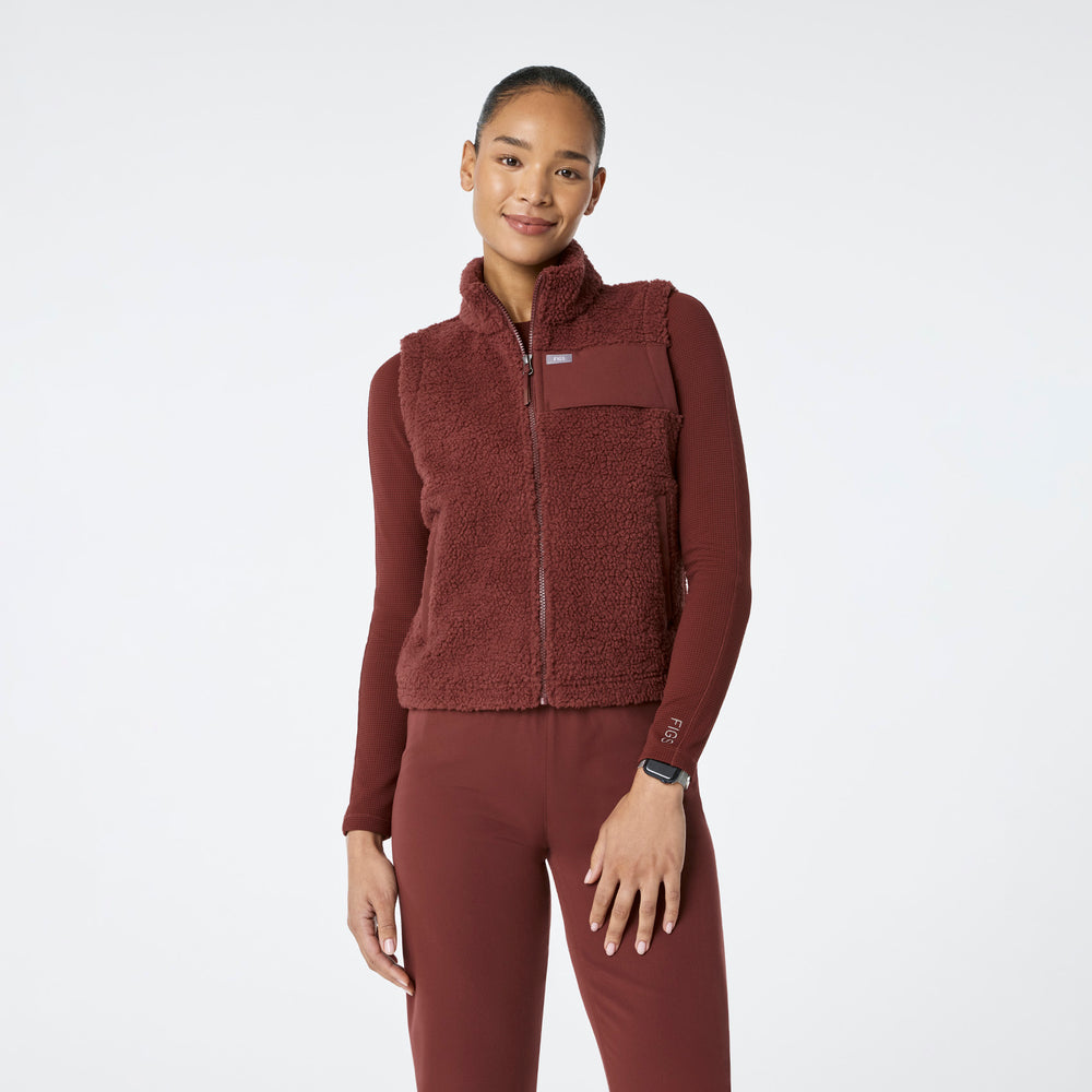 women's Walnut On-Shift High Pile Vest™