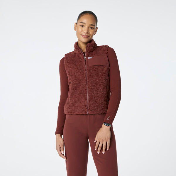 women's Walnut On-Shift High Pile Vest™