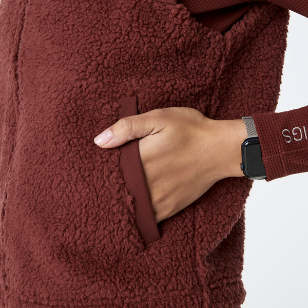 women's Walnut On-Shift High Pile Vest™