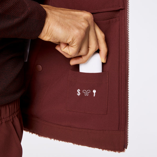 men's Walnut On-Shift High Pile Vest™