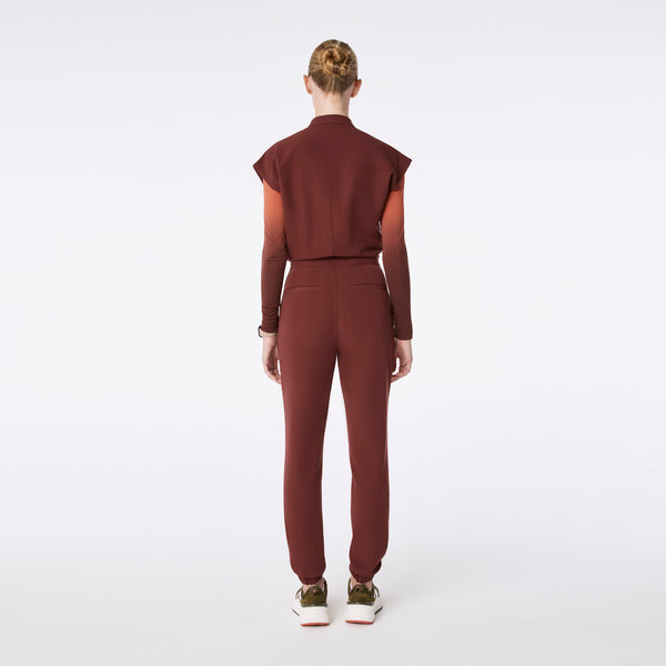 women's Walnut Rafaela Cargo  -  Tall ScrubJumpsuit™