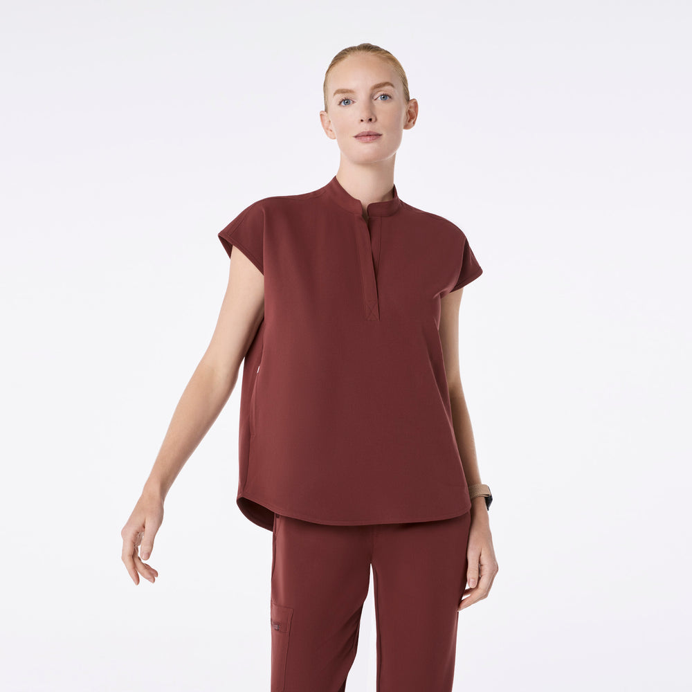 women's Walnut Rafaela - Oversized Scrub Top™