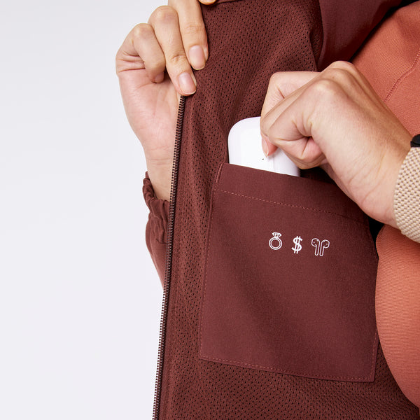 women's Walnut Sydney -  Scrub Jacket