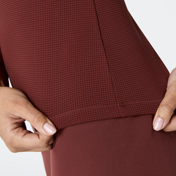 women's Walnut Waffle - Longsleeve Underscrub