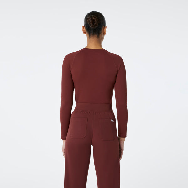 women's Walnut Waffle - Longsleeve Underscrub