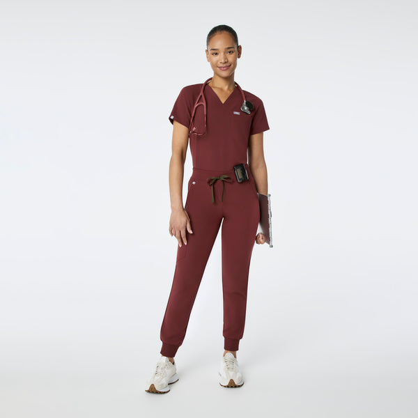 women's Walnut Zamora - Petite Jogger Scrub Pant™