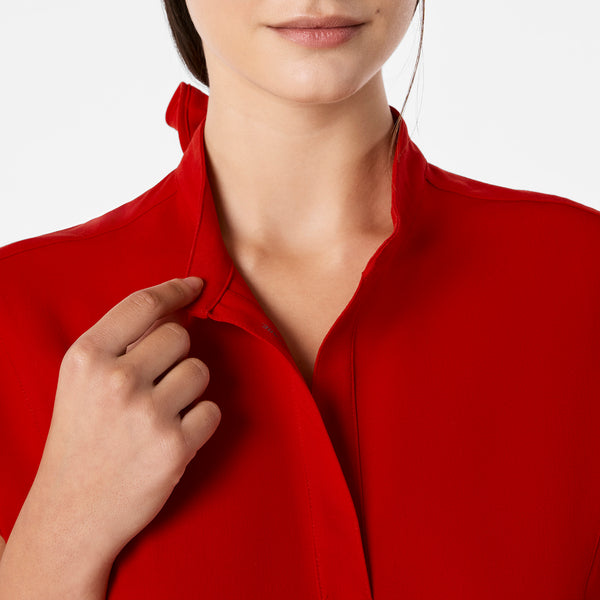 women's Winning Red Rafaela Thong Scrubbodysuit™