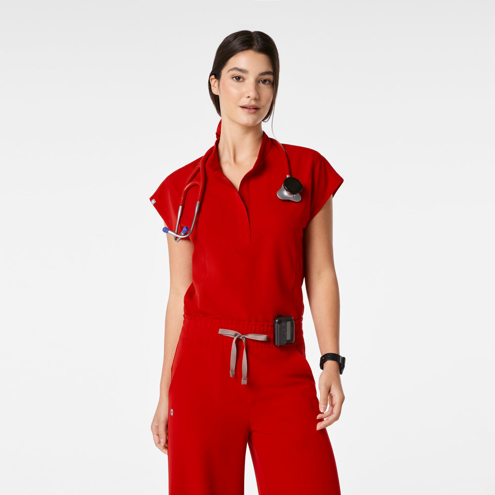 women's Winning Red Rafaela Scrubbodysuit™