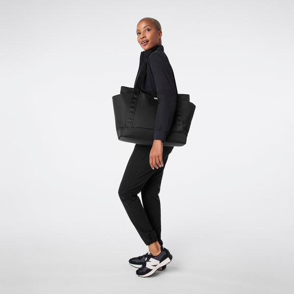 Black The Shift Tote Bag