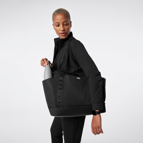 Black The Shift Tote Bag