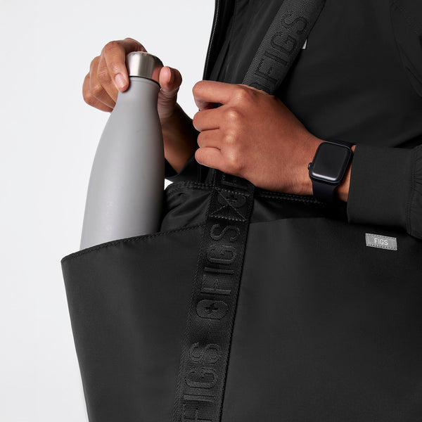 Black The Shift Tote Bag