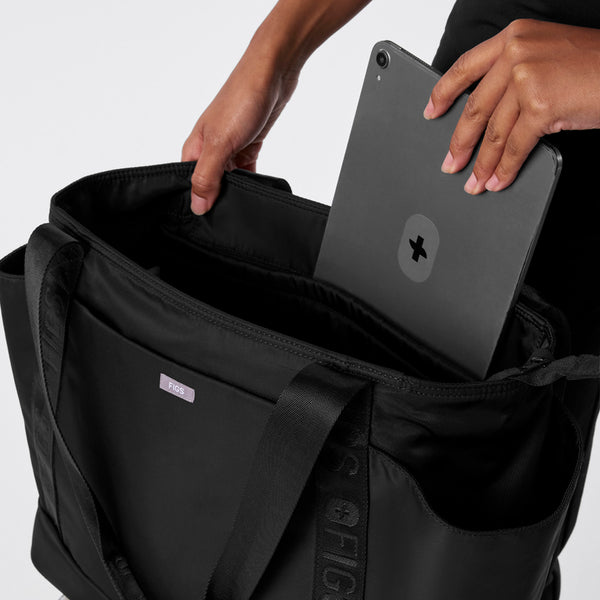 Black The Shift Tote Bag