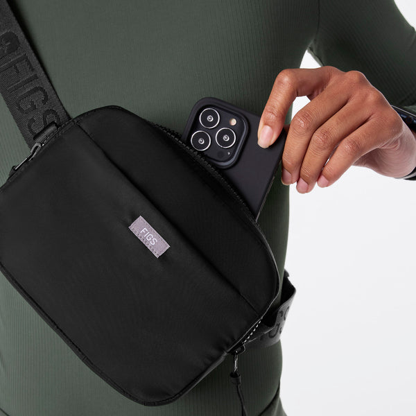 Black The Shift Belt Bag