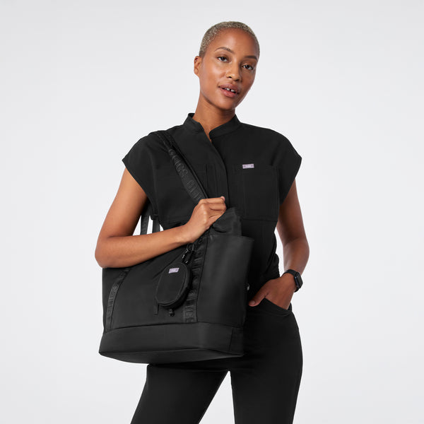 Black Mini Pill Bag Charm