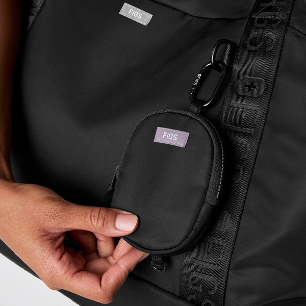 Black Mini Pill Bag Charm