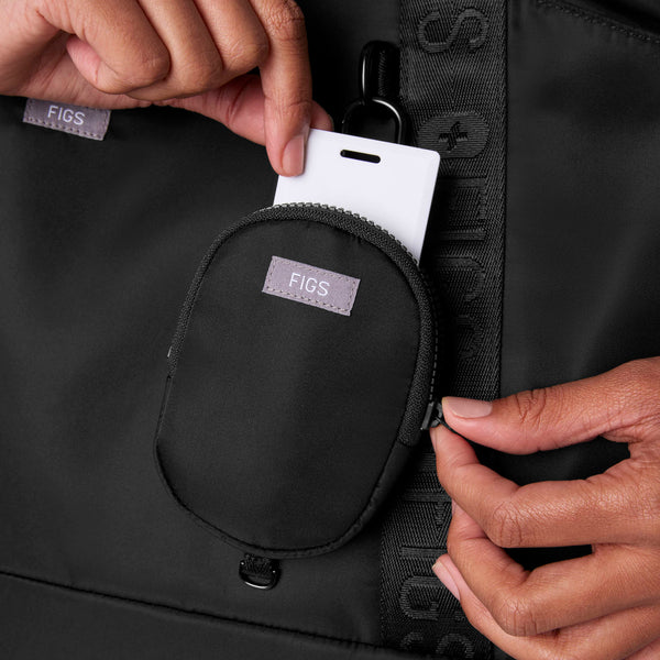 Black Mini Pill Bag Charm