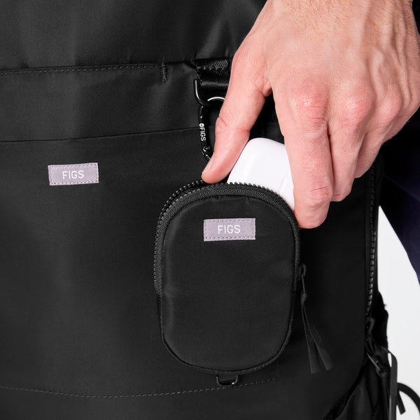 Black Mini Pill Bag Charm