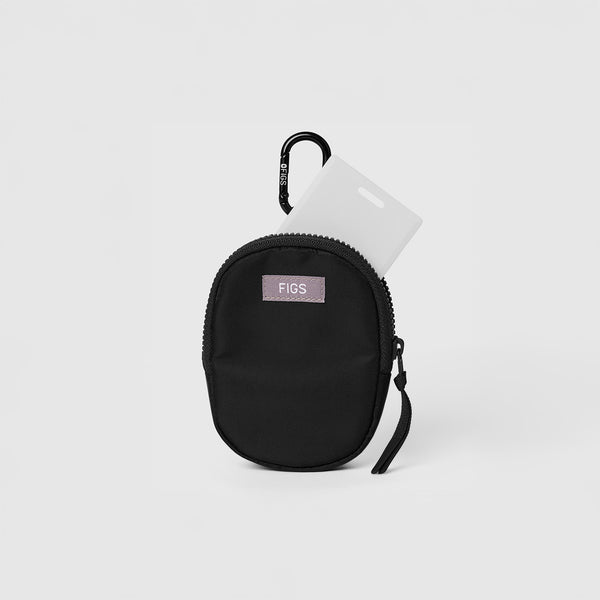 Black Mini Pill Bag Charm