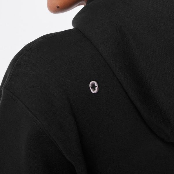 women's Black Off-Shift - Hoodie Sweatshirt™