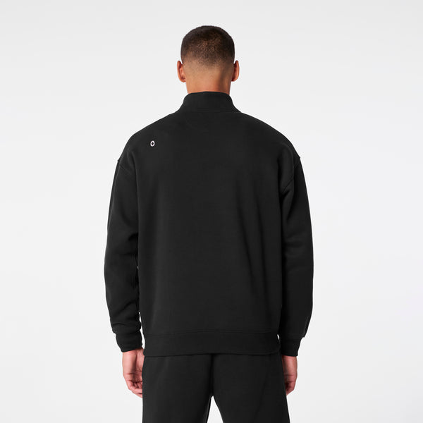 men's Off-Shift Black ¼ Zip - Sweatshirt™