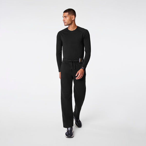 men's Black Off-Shift Straight Leg - Sweatpant™