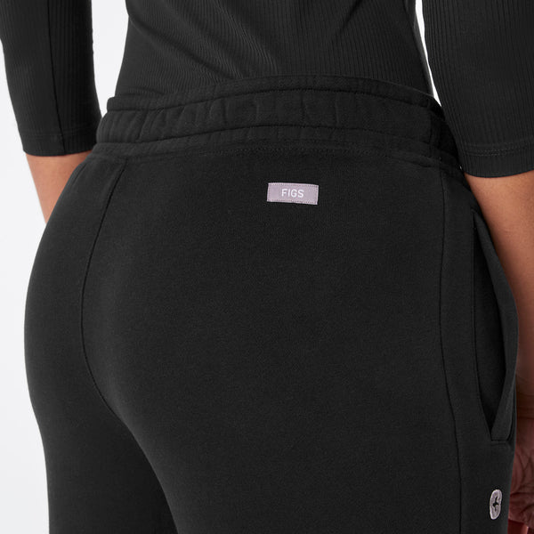 women's Black Off-Shift Wide Leg - Sweatpant™