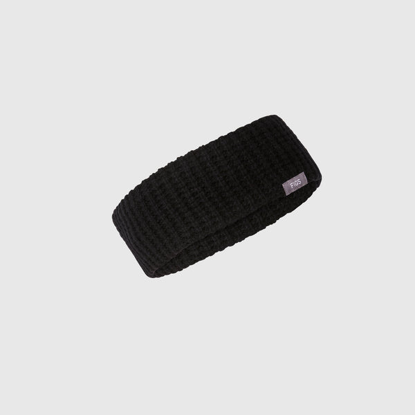 Black Waffle Earwarmer