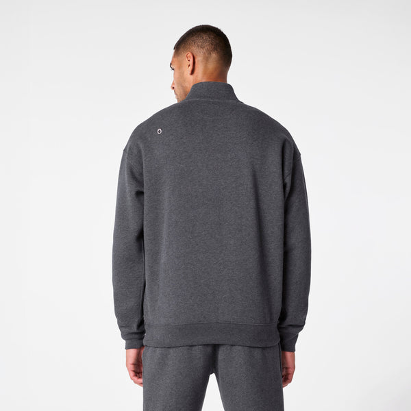 men's Off-Shift Charcoal Heather Grey ¼ Zip - Sweatshirt™