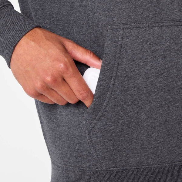 men's Off-Shift Charcoal Heather Grey ¼ Zip - Sweatshirt™