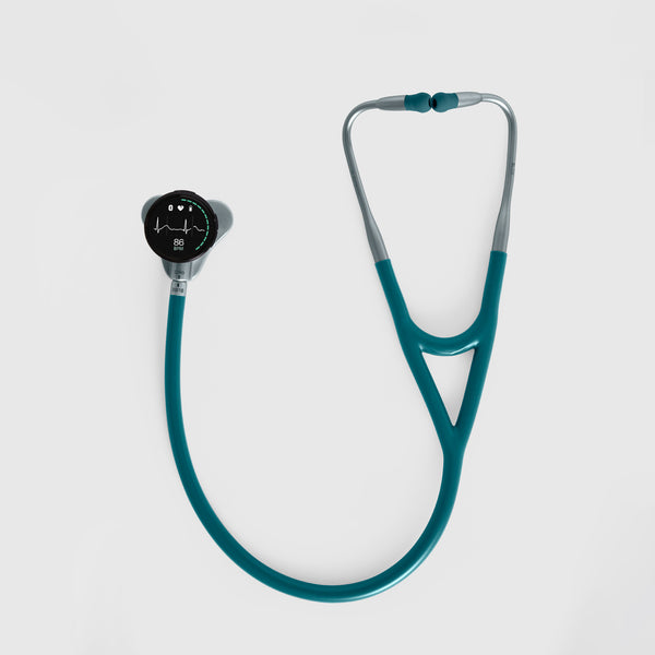 Caribbean Blue FIGS | Eko CORE 500 Digital Stethoscope™ - Earpiece