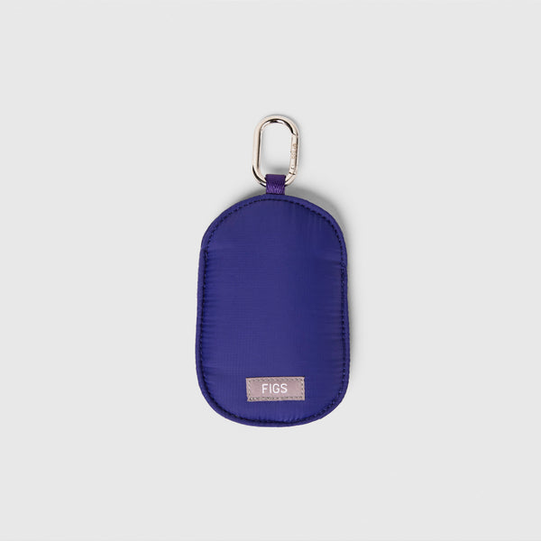Purple Pulse Smile Bag Charm