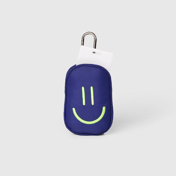 Purple Pulse Smile Bag Charm
