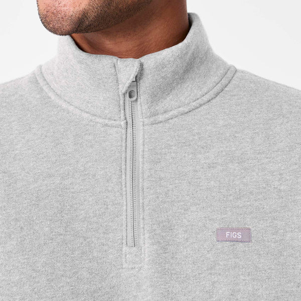 men's Off-Shift Heather Grey ¼ Zip - Sweatshirt™