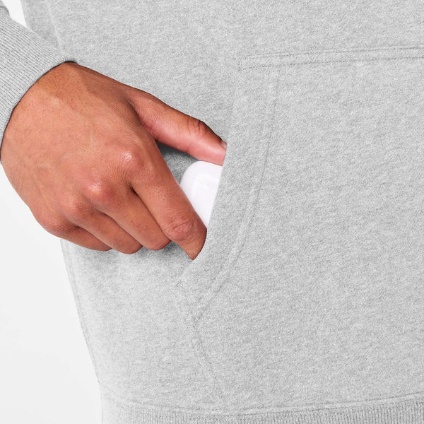 men's Off-Shift Heather Grey ¼ Zip - Sweatshirt™