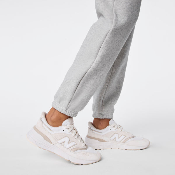 women's Heather Grey Off-Shift Relaxed - Jogger Sweatpant™