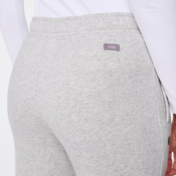 women's Heather Grey Off-Shift Wide Leg - Sweatpant™