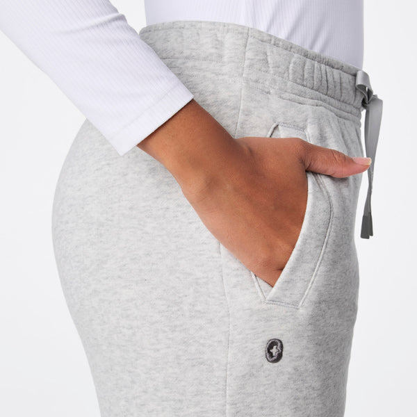women's Heather Grey Off-Shift Wide Leg - Sweatpant™