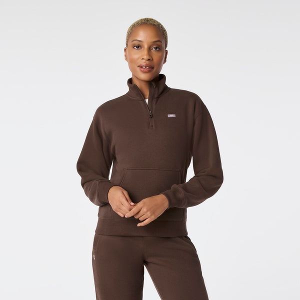 women's Hot Fudge Off-Shift ¼ Zip - Sweatshirt™